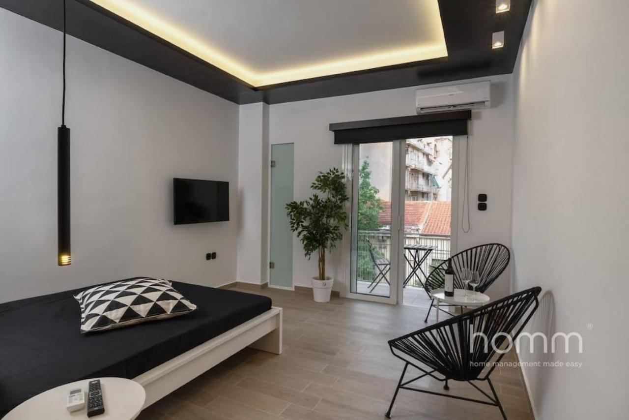 34Sqm Minimal Homm Apartment With Acropolis View Athènes Extérieur photo